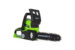 Акк.пила цепная GREENWORKS G24CS25 24V 25см 10" 3/8 1,3 40Е (без АКБ/ЗУ)