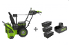 СНЕГОУБОРЩИК АККУМУЛЯТОРНЫЙ 82V GREENWORKS GD82ST56