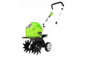Акк.культиватор GREENWORKS 40В G40TL Ф/200мм шир/глуб 260/195 320об/мин площ/5,2м² 12кг (без АКБ/ЗУ)