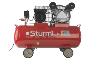 Компрессор STURM AC931031 2,2кВт, 2850об/мин 336л/мин ресивер-100л 7,9бар 65,6кг