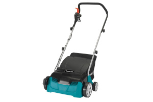 Скарификатор Makita UV3200 ,1300Вт,32см,3500об\мин,5уров(-10+10мм),30л,нож-фреза,12кг,кор