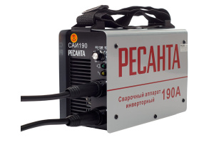 Инвертор РЕСАНТА САИ190 5,5кВт(масх нагрузка),220V 190А ф5мм