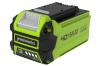 Аккумулятор GREENWORKS G40B2 40V 2,0А/ч Li-Ion