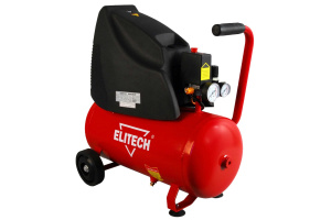 Компрессор ELITECH КПБ 190/24 1.5кВт, 24л,вх.180л/м,8бар,24кг
