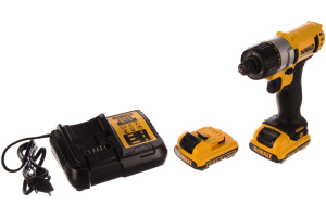 Акк.дрель DeWalt 10,8В DCF 610 D2 2х2АчLi-Ion,0-1050об\м, 6-ти гран 1\4",0.96кг,чем,XR-серия