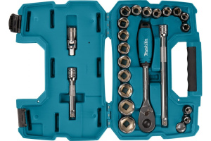 Набор ключей головок 1/2 23 шт Makita B-65589