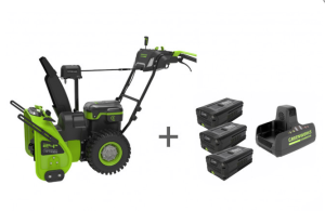 СНЕГОУБОРЩИК АККУМУЛЯТОРНЫЙ 82V GREENWORKS GD82ST56