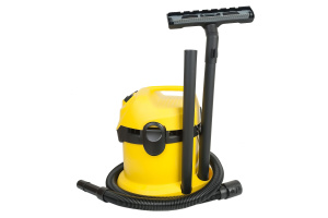 Пылесос KARCHER WD2 1000Вт, емкостью 12 л,уборка-вл/сухая,вес - 4.5 кг