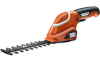 Акк.ножницы д/травы Black&Decker GSL700KIT-QW B+D+кусторез+секатор+перчатки