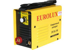 Инвертор Eurolux IWM190 диапазон напр.220V свар.ток 10-190А ф4мм 4,75кг